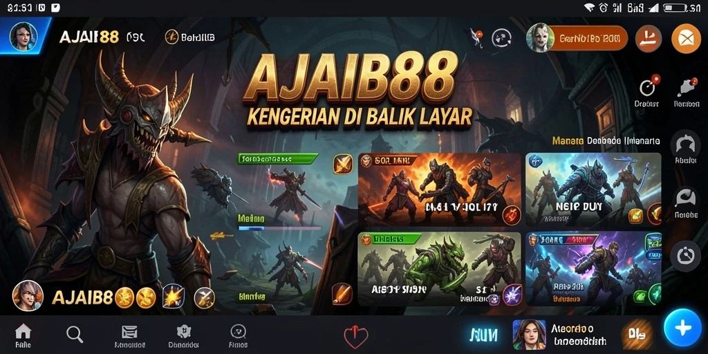 Gameplay menegangkan di dalam kegelapan AJAIB88.