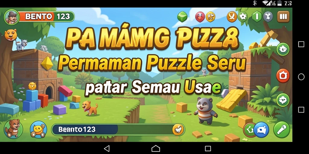Screenshot BENTO123 menampilkan gameplay menarik dan tantangan puzzle.