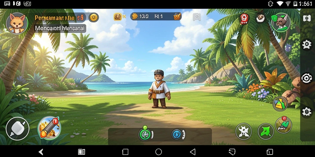Screenshot ID66 menampilkan gameplay santai yang menarik.