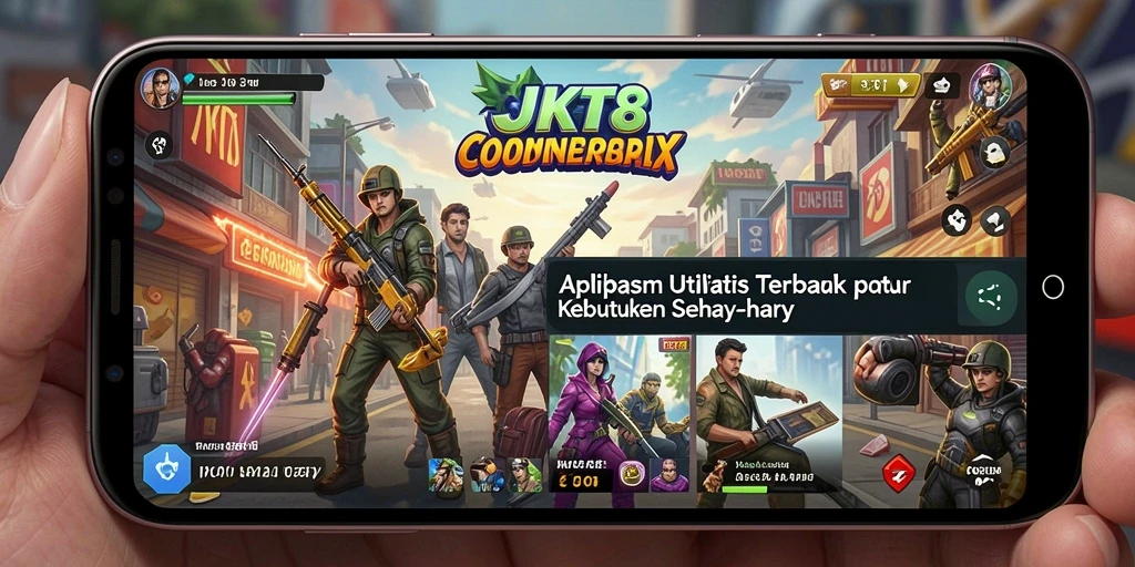 Tampilan antarmuka JKT8 yang modern dan intuitif.