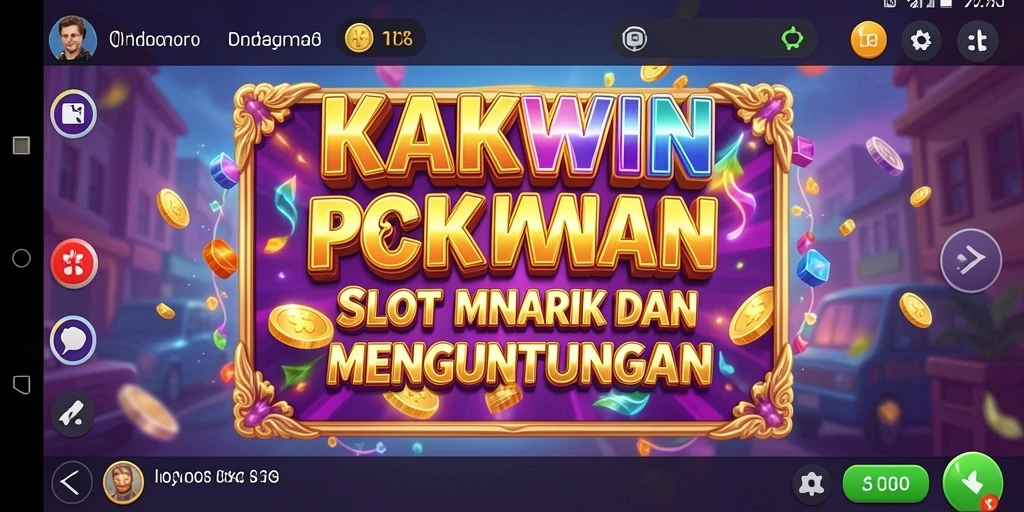 Screenshot gameplay KAKWIN yang menampilkan tampilan slot yang menarik.