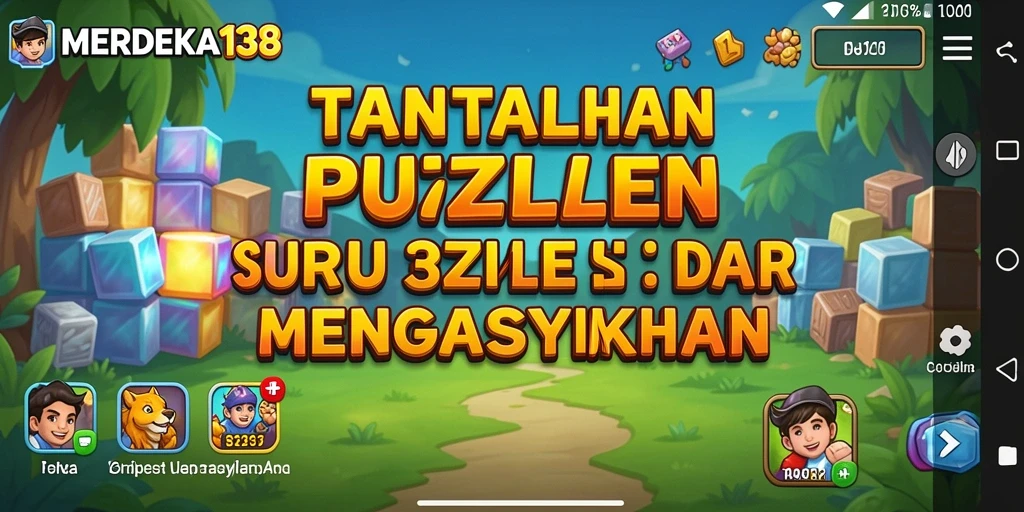 Screenshot dari gameplay <strong>MERDEKA138</strong> yang menunjukkan tantangan puzzle yang menarik.