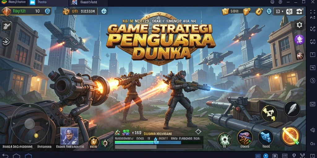 Tampilan gameplay epik dalam dunia NOX123.