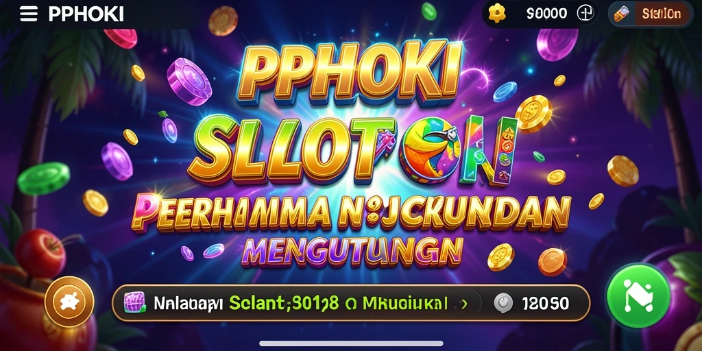 Tampilan gameplay slot seru dan menarik di PPHOKI.