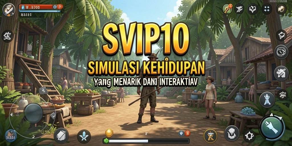 Gameplay menarik dari SVIP10 dengan banyak interaksi karakter.