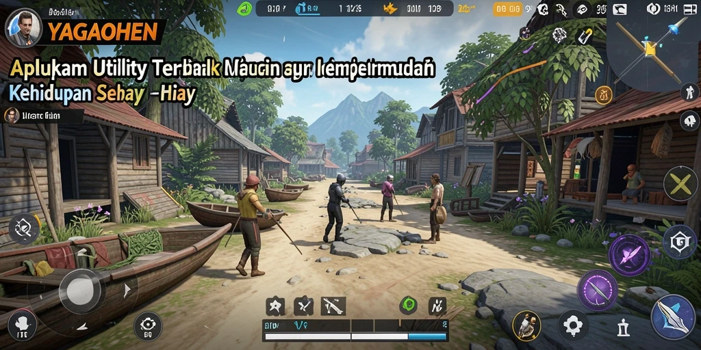 Tampilan antarmuka YAGAOHEN yang menarik dan mudah digunakan.
